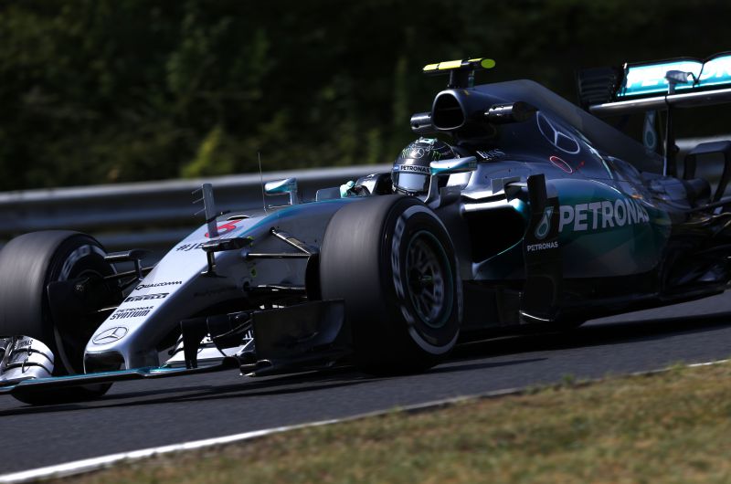 Rosberg Hungaroring péntek