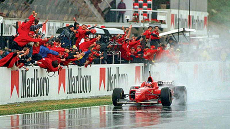 Schumacher-spanish-race