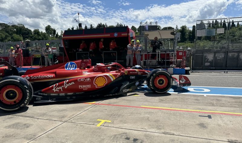 f1-leclerc-fp1-imola-ferrari