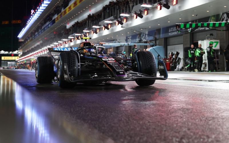 sainz-williams-vegas-day2