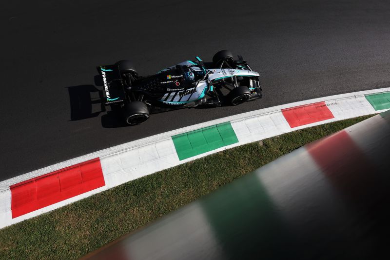 russell-day1-mercedes-monza-f1