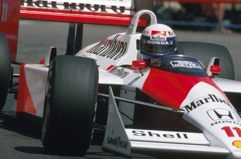 Monaco. 12-15 May 1988. Alain Prost (McLaren MP4-4 Honda)