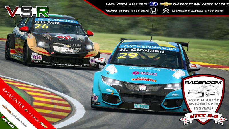 Raceroom WTCC plakát