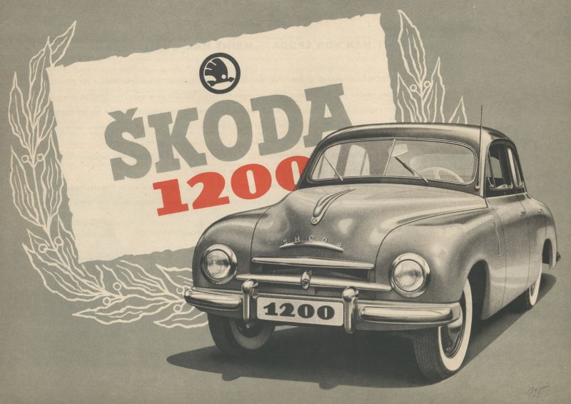 70 éves a ŠKODA 1200 - Teljes acélkarosszéria a szélcsatornából