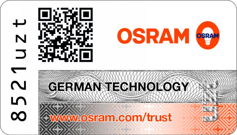 OSRAM-Trust Label
